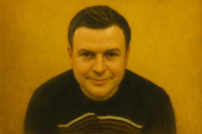 Painting of Mark Forrester