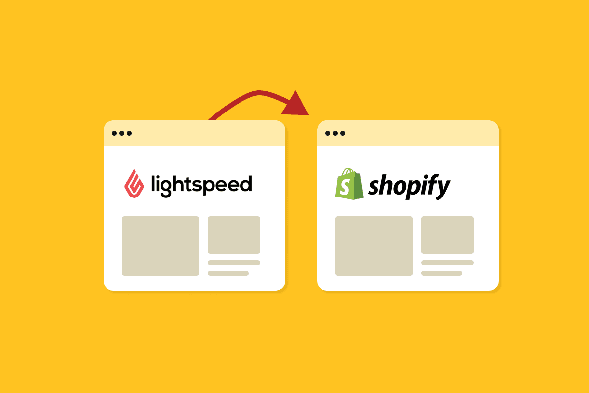 Overstappen van Lightspeed naar Shopify
