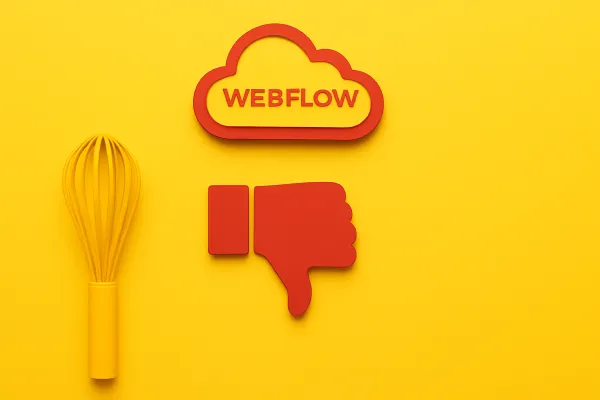 De nadelen en e-commerce beperkingen van het Webflow platform geanalyseerd