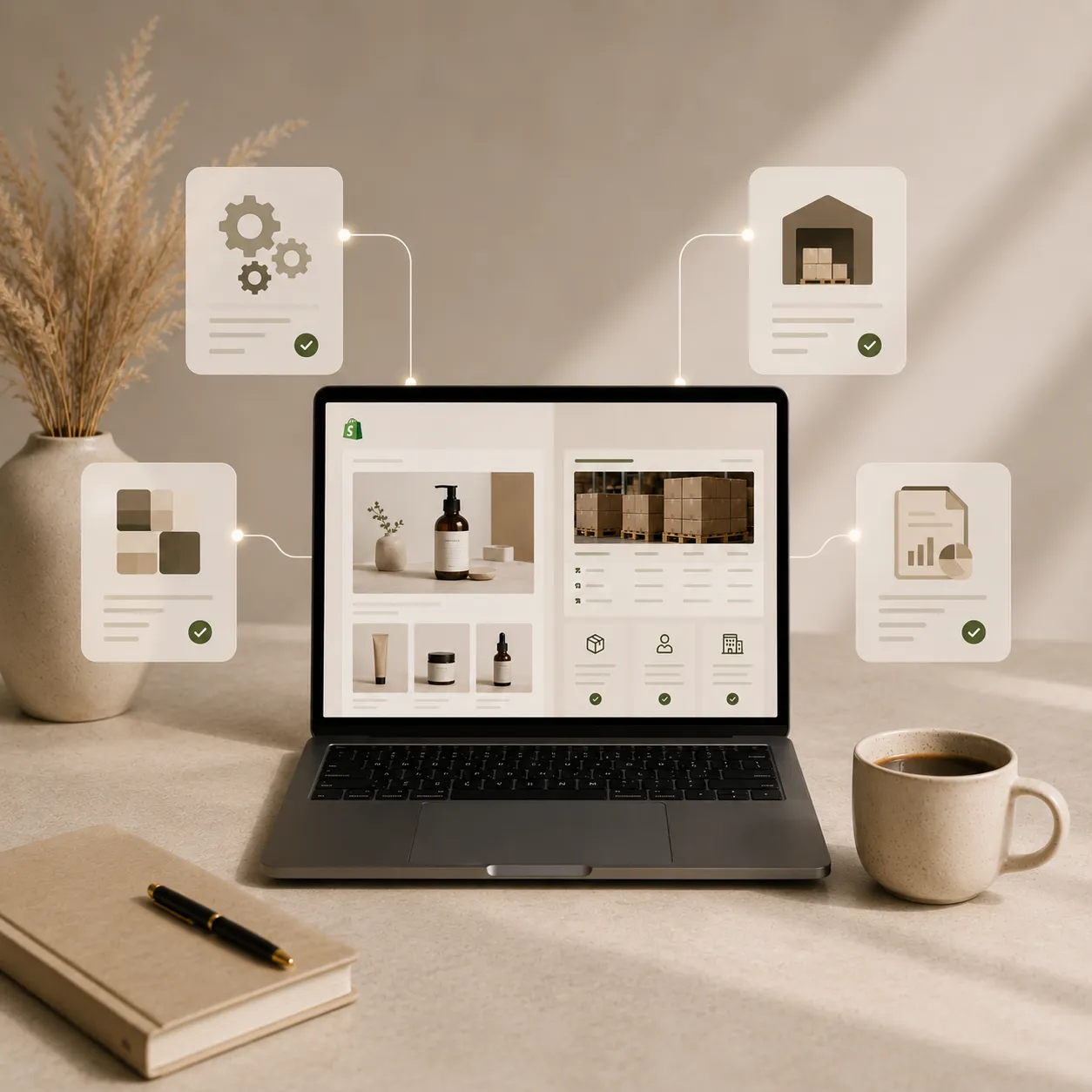 Shopify B2B koppelen met ERP, WMS, PIM en boekhouding