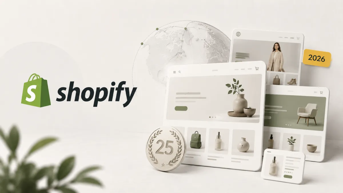 Shopify webshops: de 25 meest succesvolle voorbeelden ter wereld (2026)