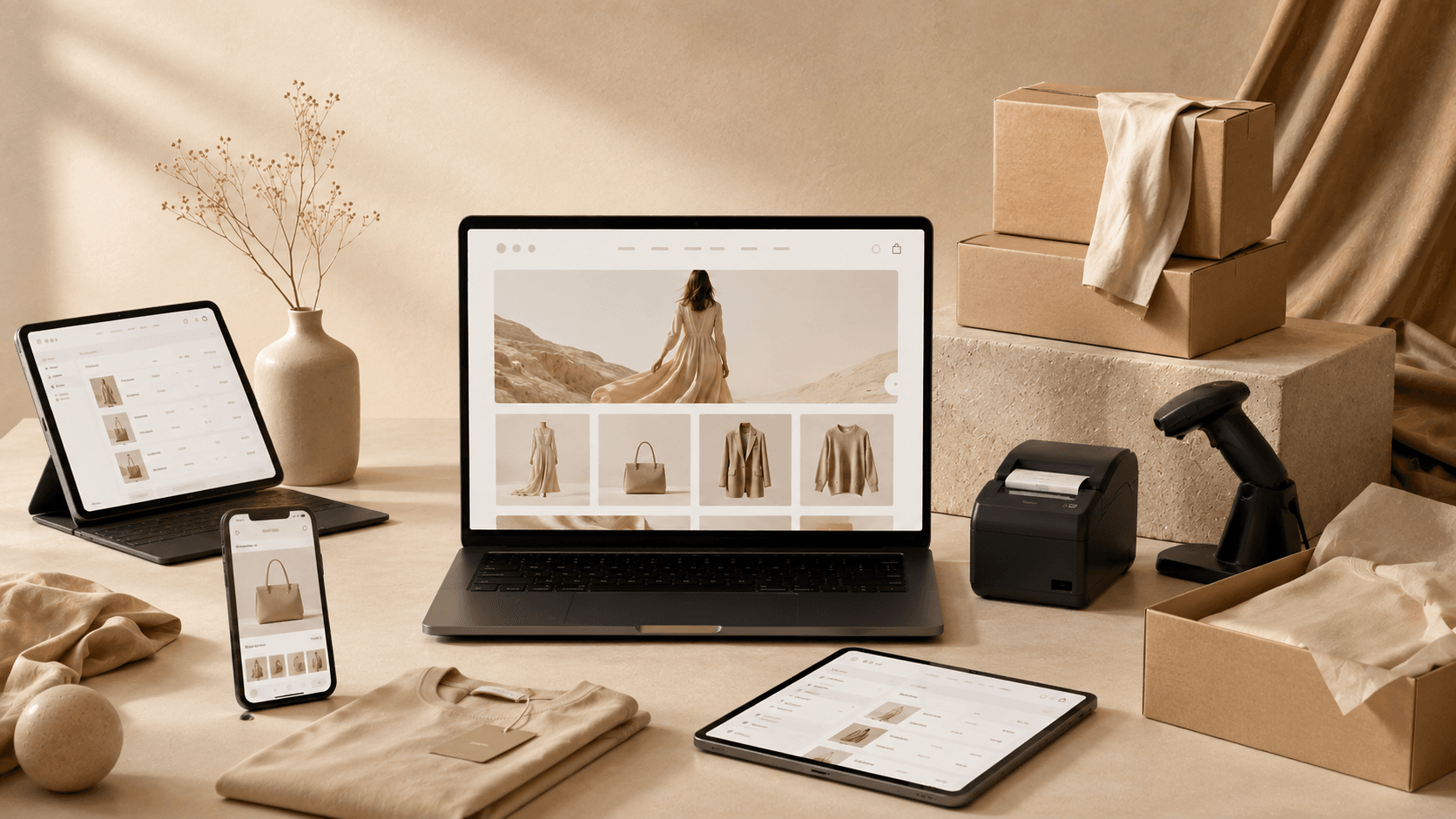 Systemen rondom Shopify omnichannel fashion zoals POS ERP PIM WMS OMS CRM en loyalty