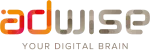 Logo van Adwise, award-winning digital agency en SEO experts.