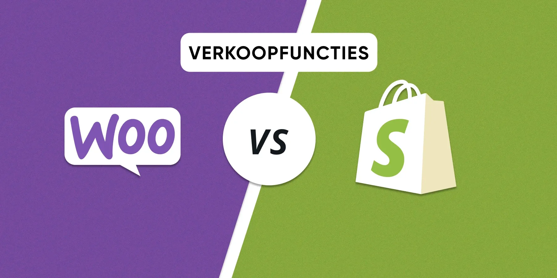Verkoopfuncties WooCommerce vs Shopify