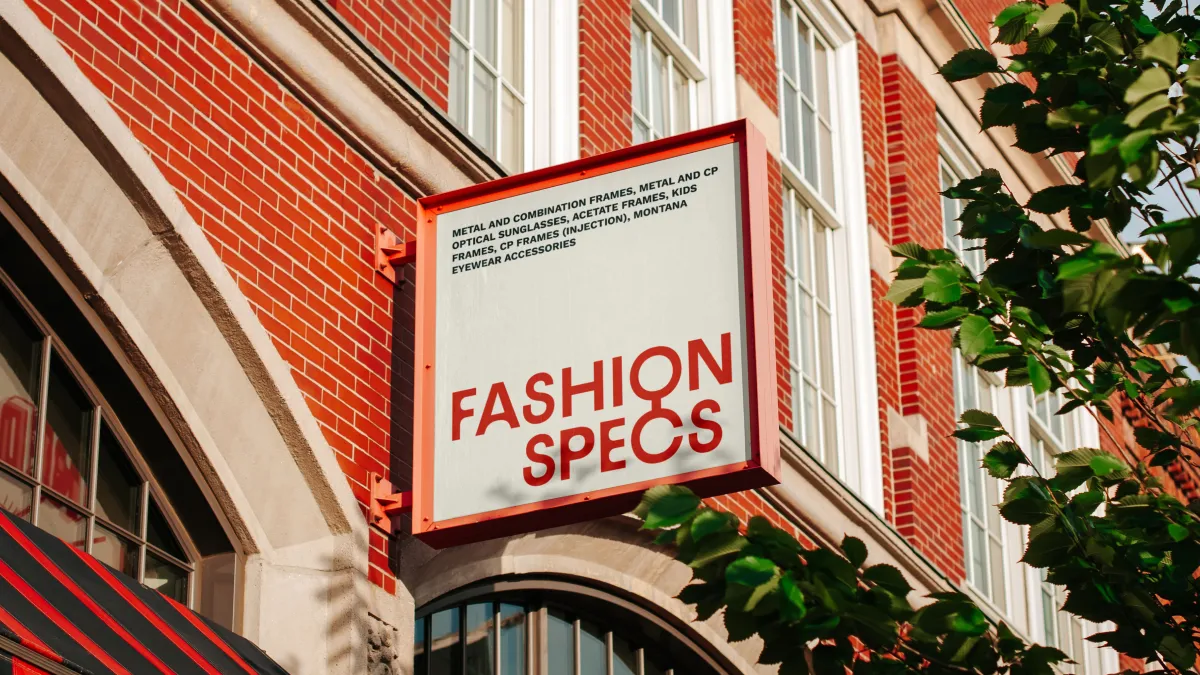 Fashionspecs — branding & webshop