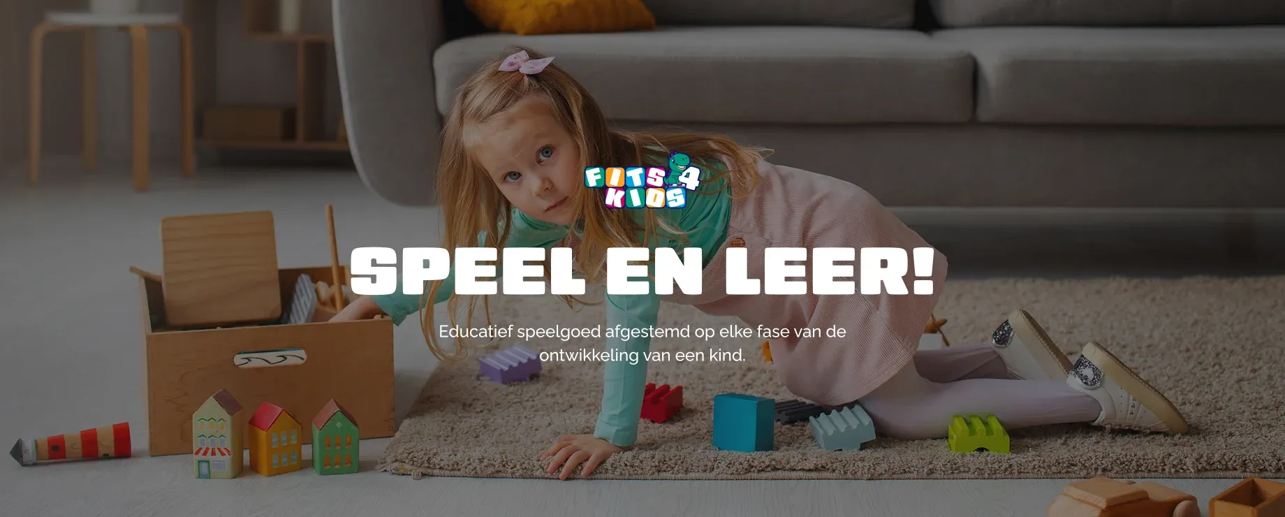 Shopify webshop laten bouwen voor Fits4Kids