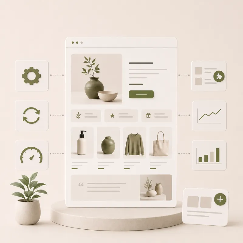 Shopify-optimalisatie en doorontwikkeling na livegang