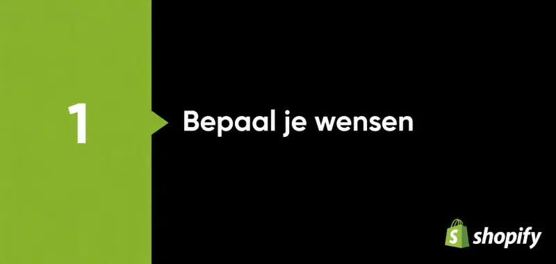 Scope en functionaliteiten bepalen voor een Shopify webshop offerte
