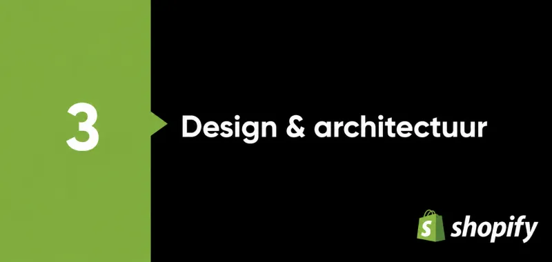 Stap 3: Design, UX/UI en front-end winkelarchitectuur voor je nieuwe Shopify webshop