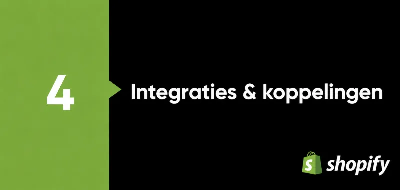 Stap 4: Back-office integraties, API-verbindingen en lokale Benelux-koppelingen overzetten