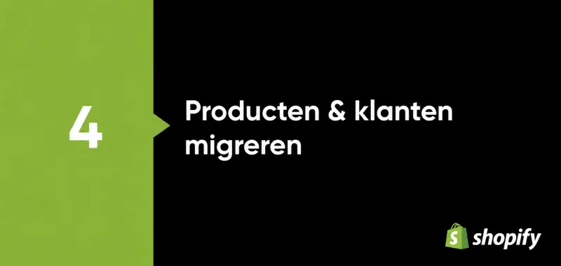 Shopify migratie met SEO-behoud, redirects en datamigratie