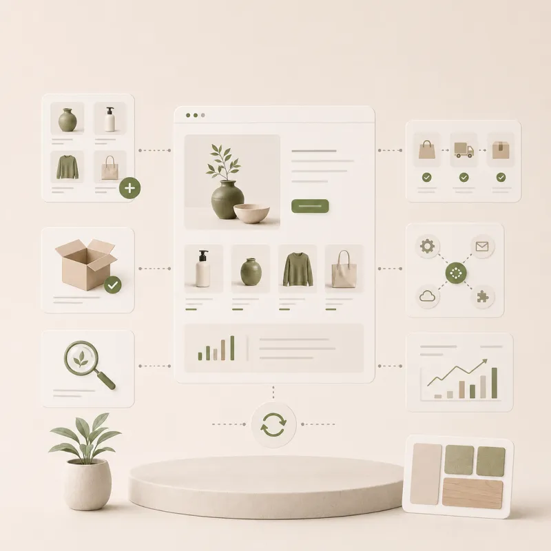 Wat gebeurt er met je producten, orders, SEO en integraties?