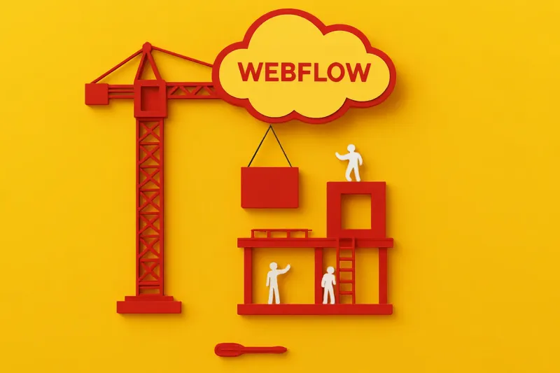 Overzicht van digitale producten, SaaS websites en corporate platformen gebouwd in Webflow